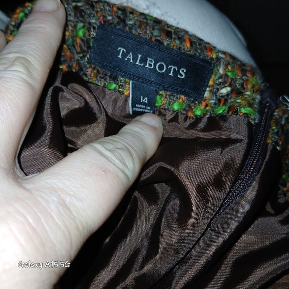 Talbots Tweed Pencil Skirt - Picture 2 of 9
